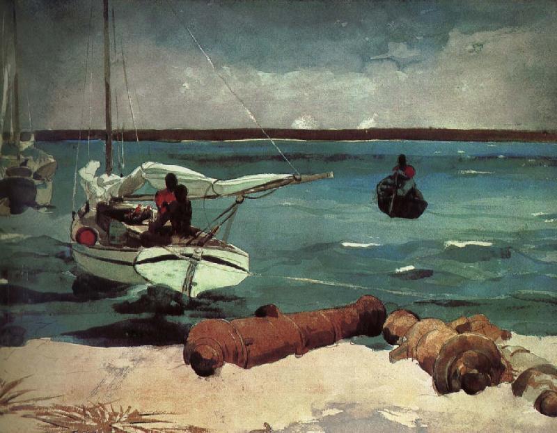 Winslow Homer Sea oil painting picture